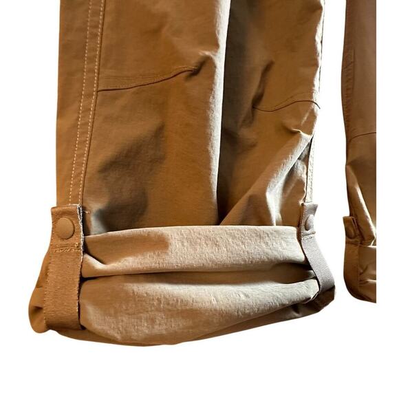 Marmot‎ Pants Women’s Sz 12 XL Tan Rollup Convertible Lightweight Outdoor Hiking - Picture 6 of 16